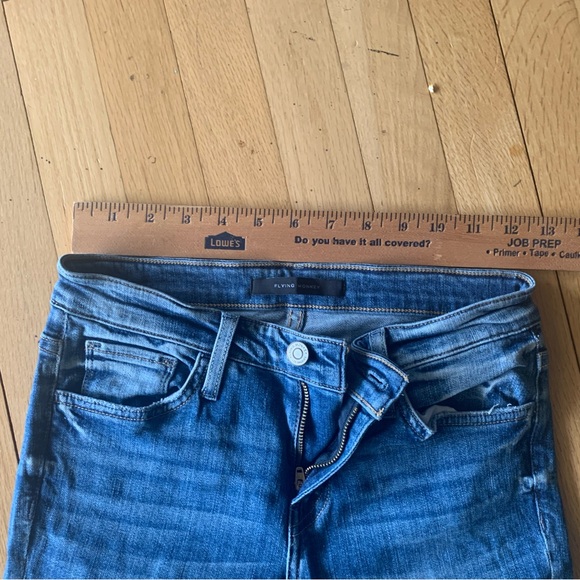 Flying Monkey Flared Blue Jeans - Picture 4 of 7